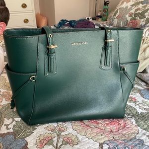 Michael Kors Voyager Saffiano Leather Tote Bag
